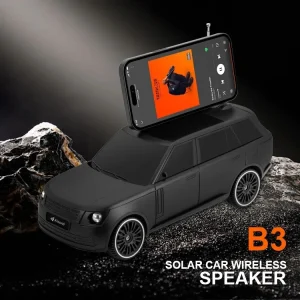 wireless speaker car speaker kisonli b3 car toy 10w wireless bluetooth speaker with solar charging 1200mah batter wireless speaker