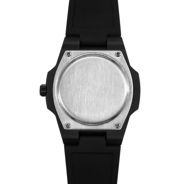 custom logo arabic dial square quartz wristwatch – luminous, waterproof, silicone strap