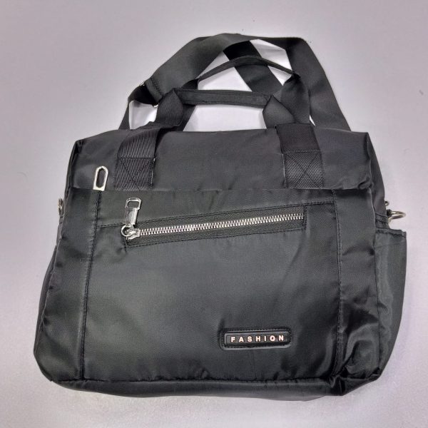 luxury bag waterproof nylon shoulder ladies travel crossbody (black )
