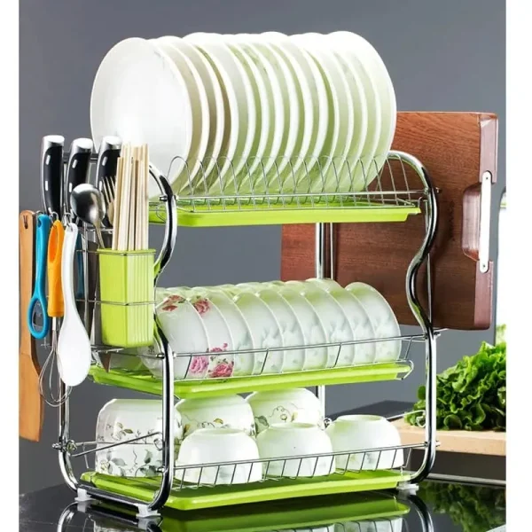 premium quality 3 layer kitchen rack