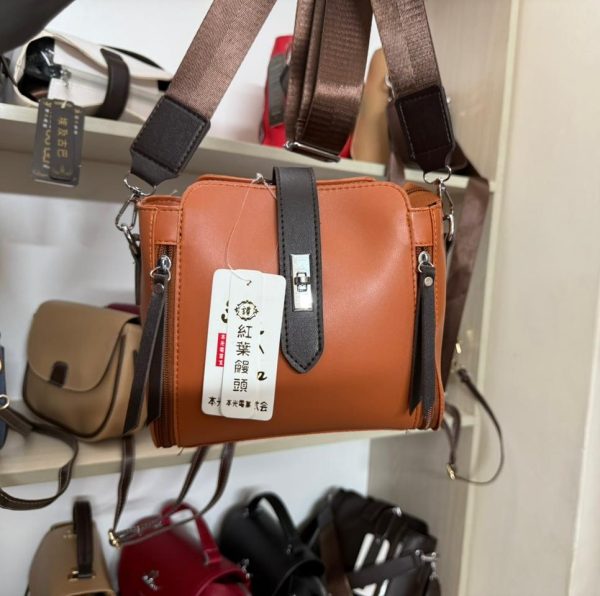 high quality messenger bags for women luxury crossbody shoulder bags female(brown)