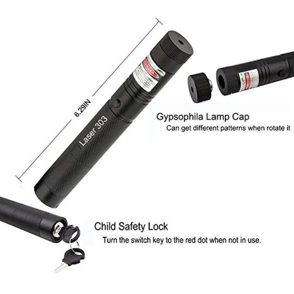 laser pointer rechargeable light