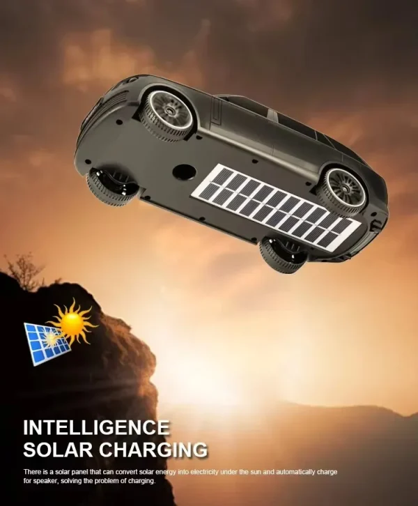 wireless speaker car speaker kisonli b3 car toy 10w wireless bluetooth speaker with solar charging 1200mah batter wireless speaker