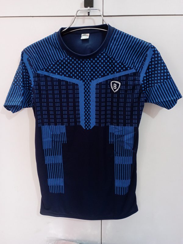 stylish comfortable sports t shirt(navy blue)