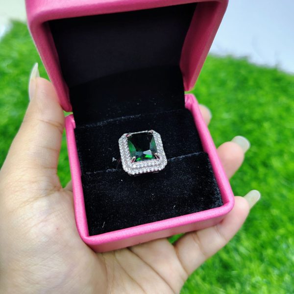 majestic gemstone elegance ring
