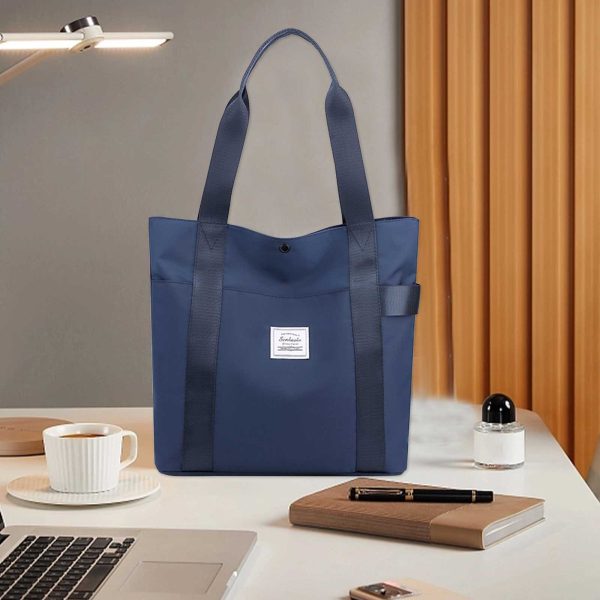 fashion shopping bag (blue)
