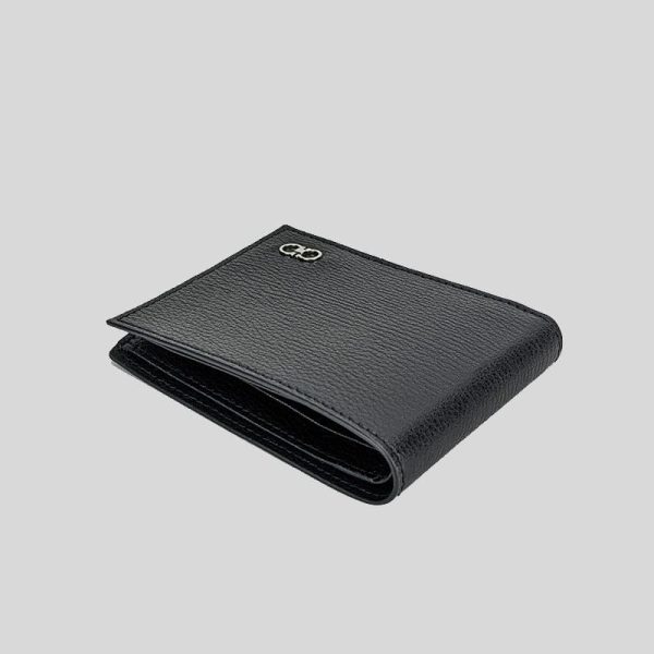 leather wallet for men black