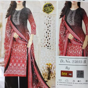 anaya hoor rigging digital printed cotton 3 piece