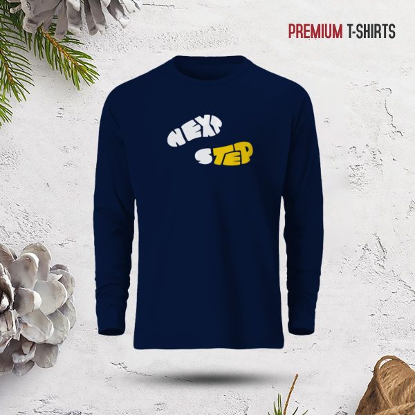 men's full sleeve (next step) t shirt