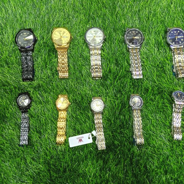 olevs 9931g new exclusive design quartz watch for men( full golden)