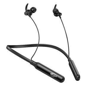 moxx wireless neckband headphone | two channel powerful stereo sound |