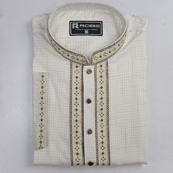 indian exclusive embroidery panjabi