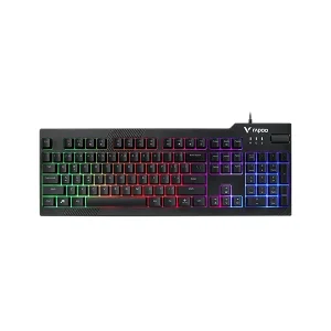rapoo v50s backlit mechanical gaming keyboard – black