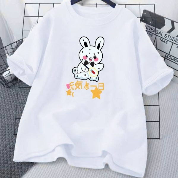 lovely drop shoulder t shirt for women