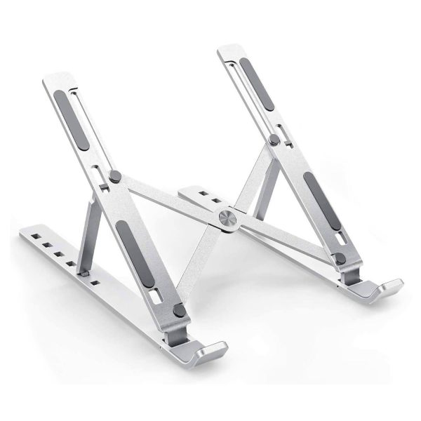 aluminum alloy adjustable portable folding notebook stand foldable laptop stand