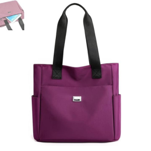 fashion shopping bag (purple)