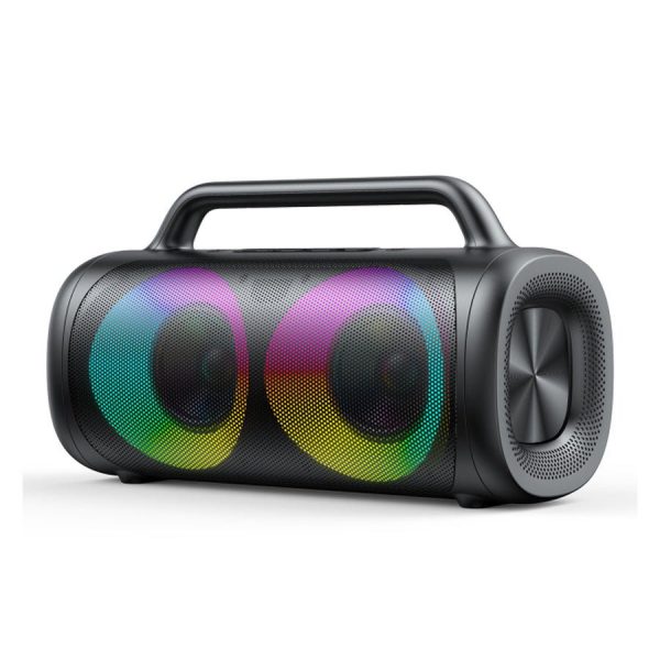 jr mw02 40w bluetooth wireless speaker with rgb lights