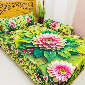 china premium 3d design bed sheet