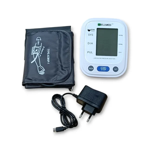 wellmed arm digital blood pressure machine