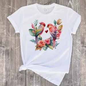 cute birds classic t shirt