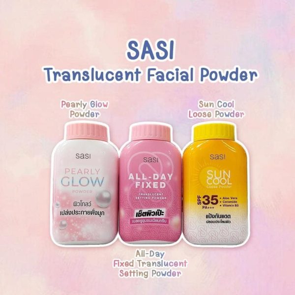 sasi sun cool loose powder spf35 pa+++