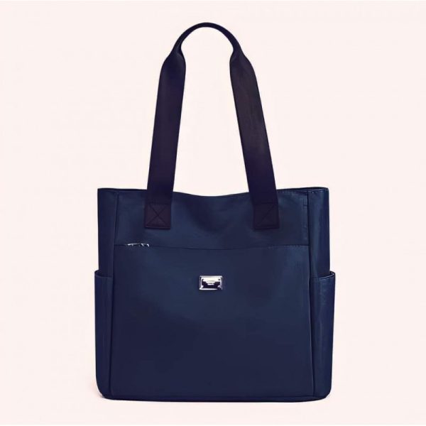 fashion shopping bag (blue)