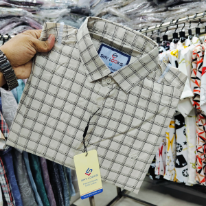 pure cotton full sleeve check shirt for men's