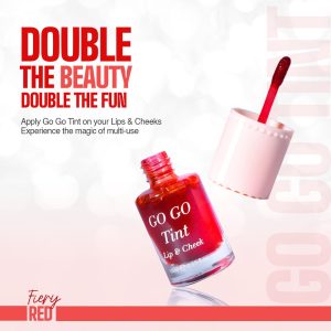 pastel beauty go go tint lip & cheek (red)
