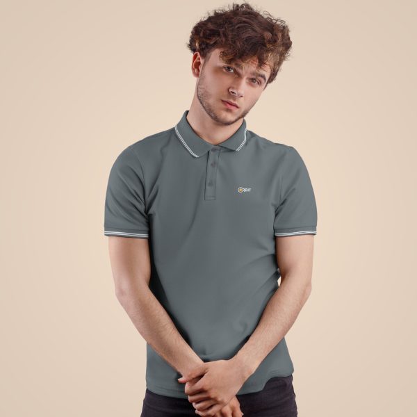 men's cotton polo shirt