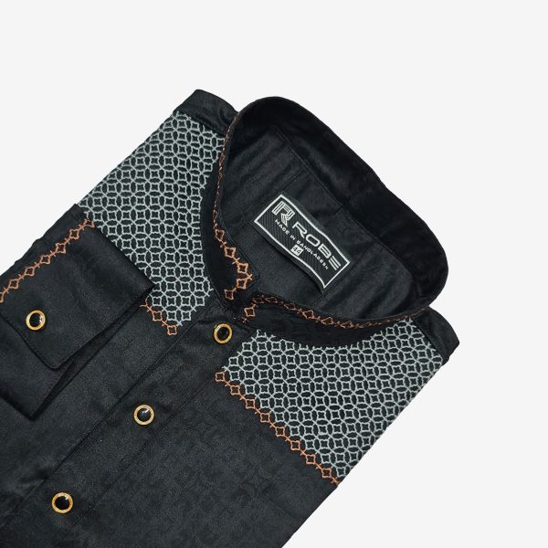 indian exclusive embroidery panjabi