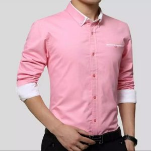 fashionable casual shirt for men(golapi)