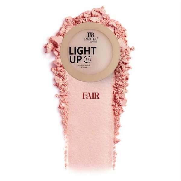 pastel beauty light up water resistant powder. (fair)