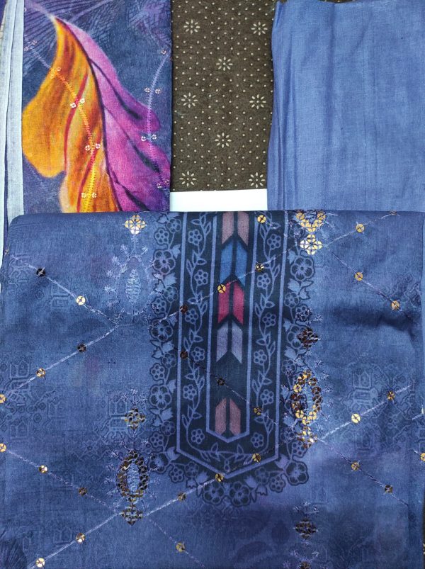 anaya hoor rigging digital printed cotton 3 piece