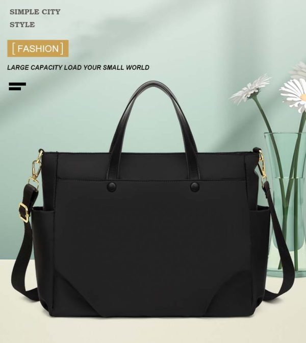 women's tote bag large capacity 14 inch & 15.6 inch laptop shoulder bag, single shoulder handbag crossbody work tote bag