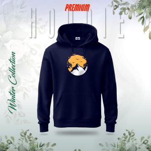 "hilltake scenario" islamic hoodie (nevi blue)