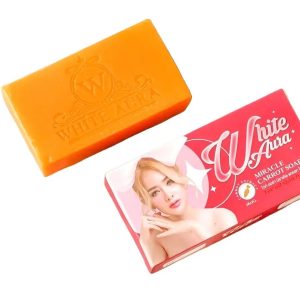 white aura miracle carrot soap – 160g