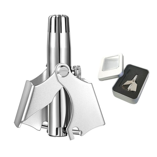 support cod manual nose & ear hair trimmer stainless steel