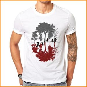 stylish half sleeve jersey fabrics t shirt for men