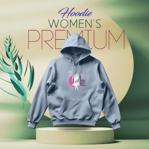 premium comfortable (baby girl sky) ladies winter hoodie