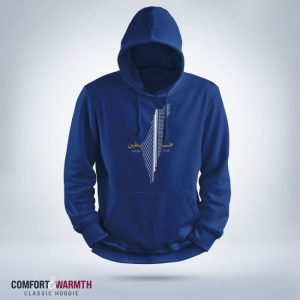 "palestine map" islamic hoodie (royal blue)