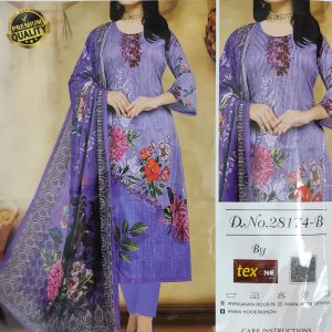 anaya hoor rigging digital printed cotton 3 piece