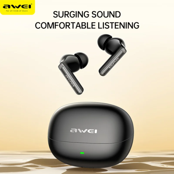 awei t88 anc bluetooth earphone
