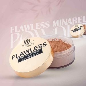 pastel beauty flawless mineral powder foundation (peach)