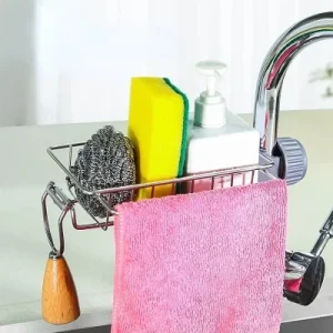 stainless steel rack kitchen sing organizer holder 1pcs