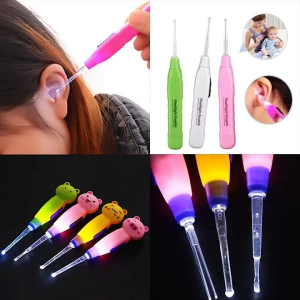 ear cleaner led light flashlight earpick 1pcs