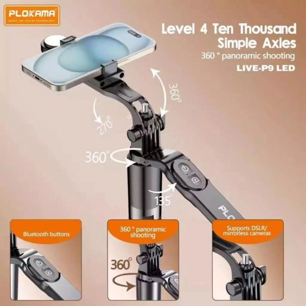 plokama live p9 pro live broadcast stand