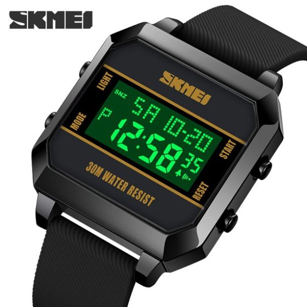 skmei 1848 men fashion sports led luminous men watch