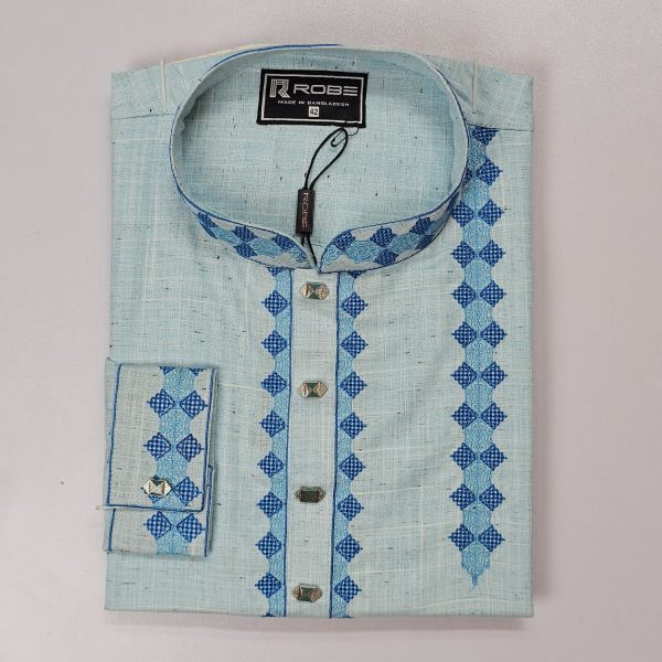 indian exclusive embroidery panjabi