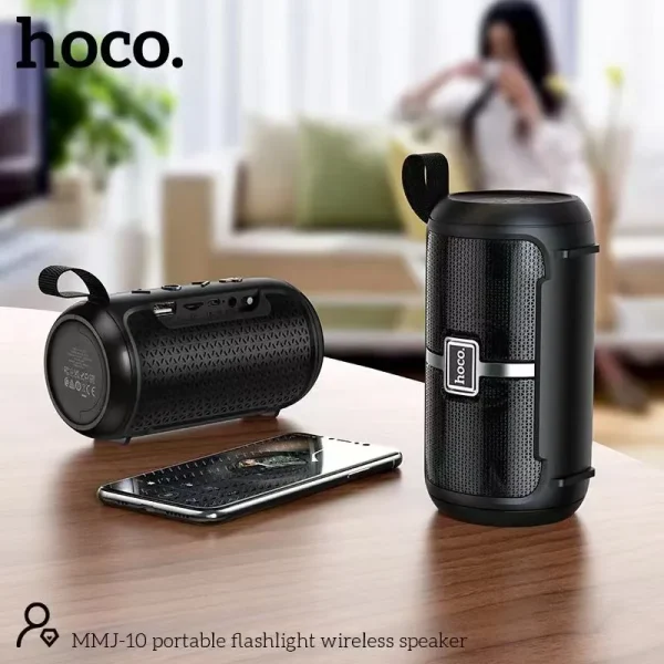 hoco mmj10 wireless speaker | 1.5 hour playtime | supports tf, usb & fm