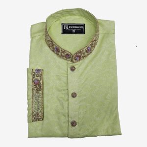 indian cotton gorgeous karchupi panjabi